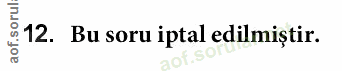 Soru 12