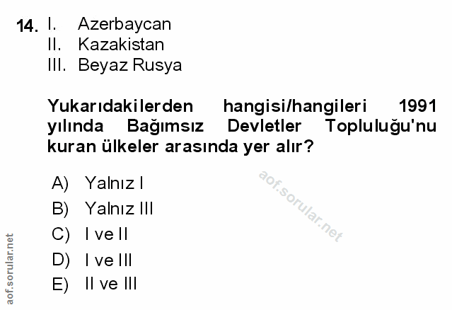 Soru 14