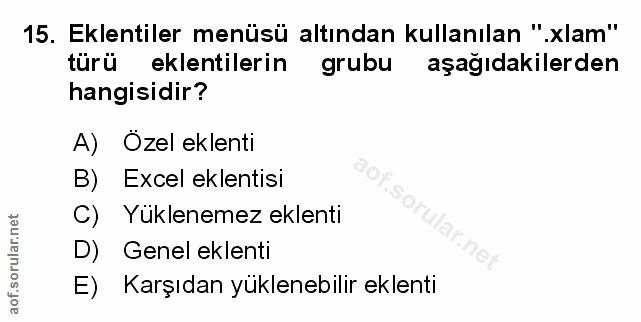 Soru 15