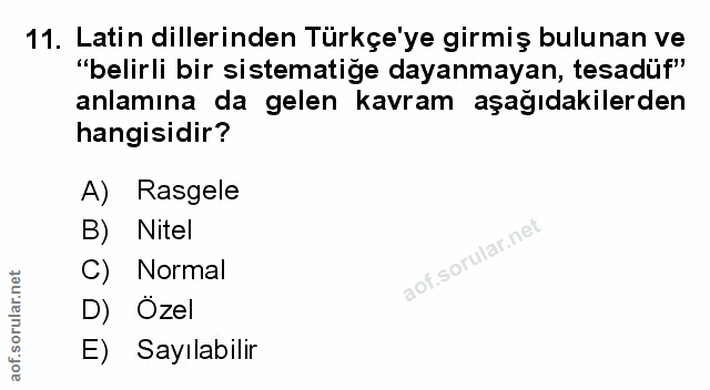 Soru 11