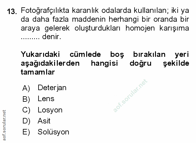 Soru 13