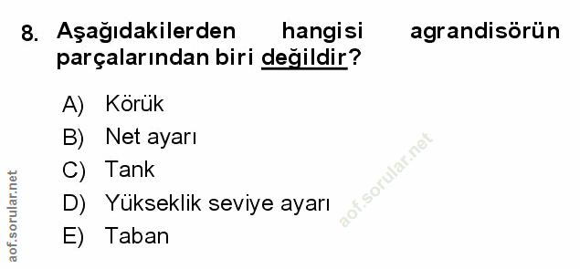 Soru 8