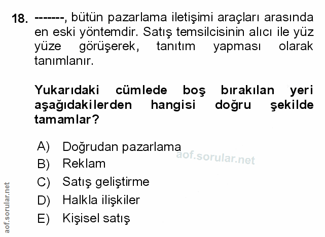 Soru 18