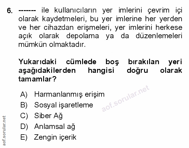 Soru 6
