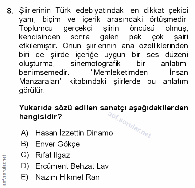 Soru 8
