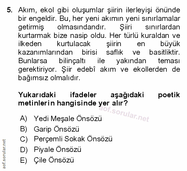 Soru 5
