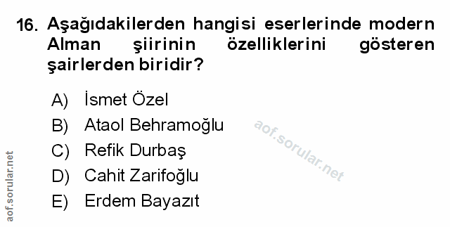 Soru 16