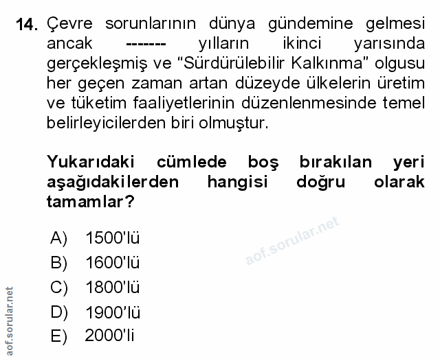 Soru 14
