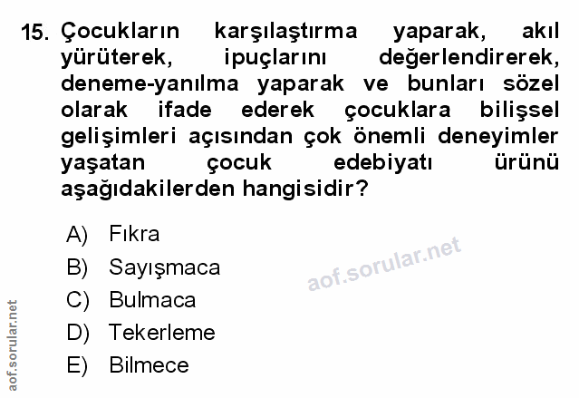Soru 15
