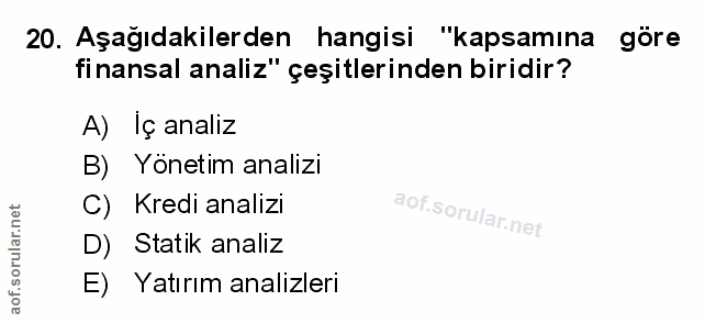 Soru 20