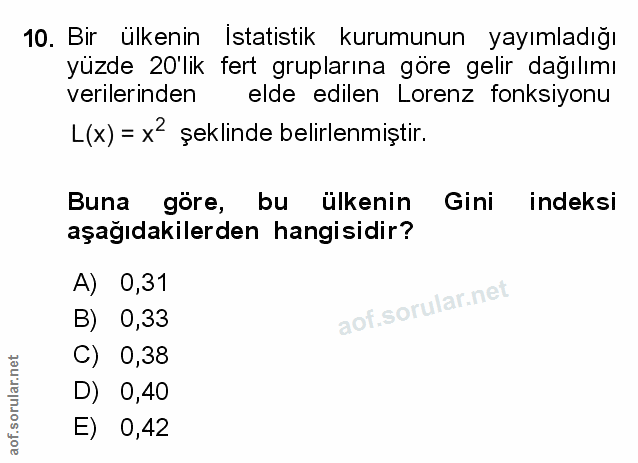 Soru 10