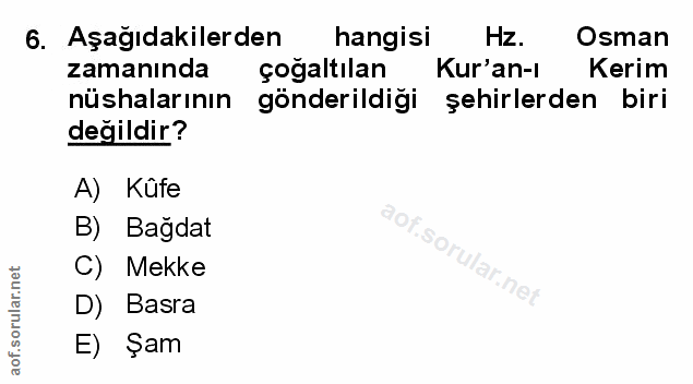 Soru 6