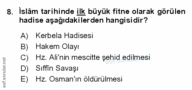 Soru 8