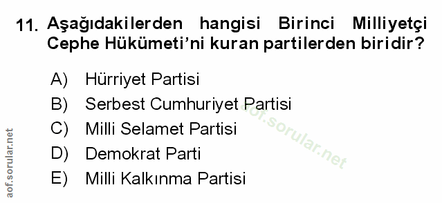 Soru 11
