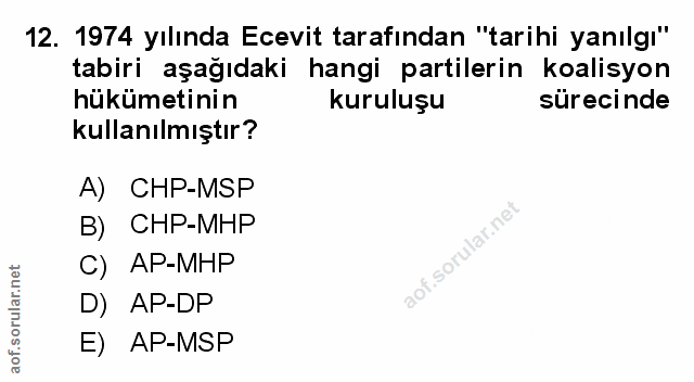 Soru 12