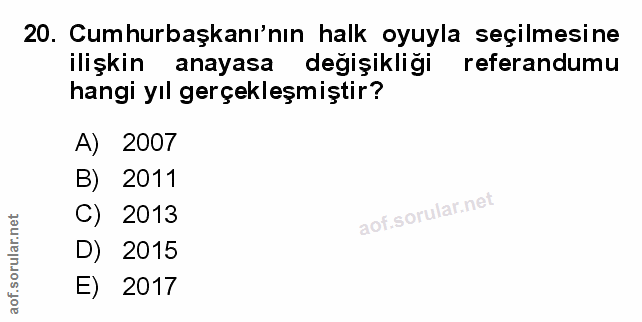 Soru 20