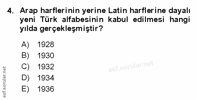 Soru 4