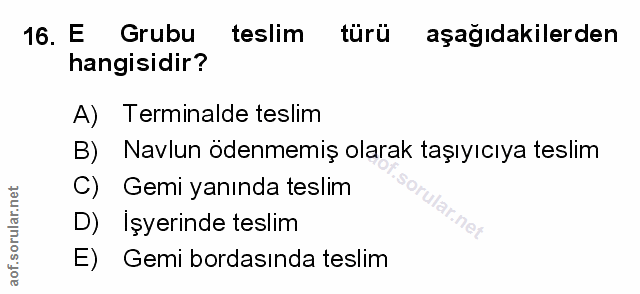 Soru 16