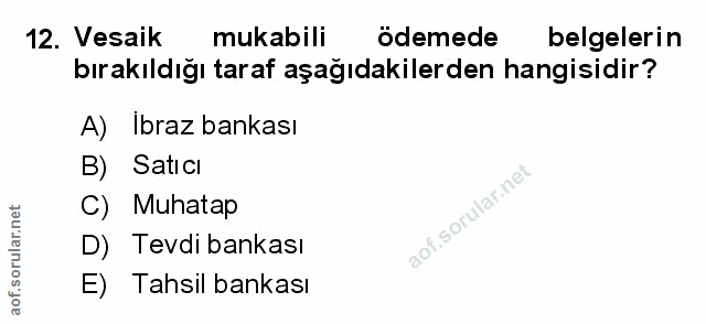 Soru 12