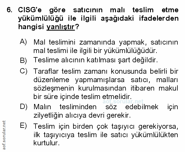 Soru 6