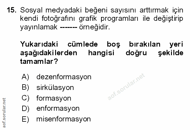 Soru 15