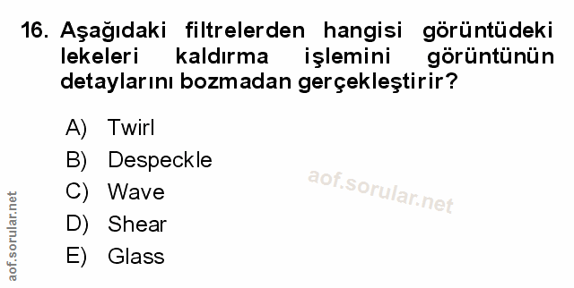 Soru 16