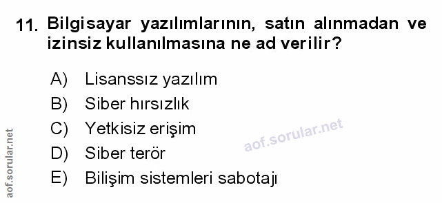 Soru 11