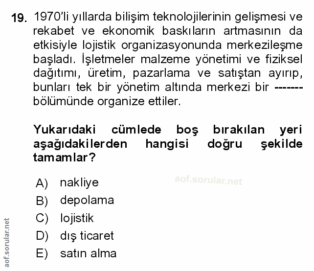 Soru 19