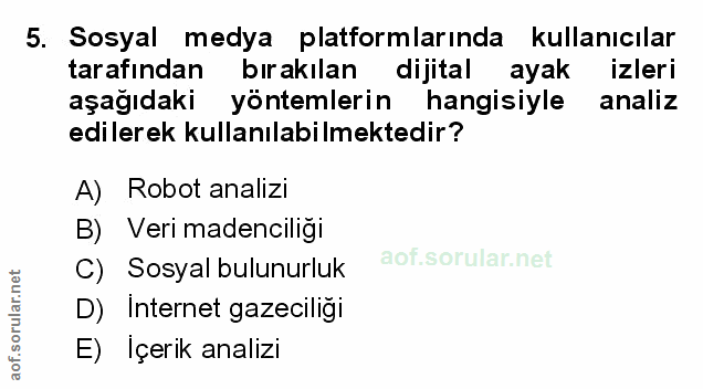 Soru 5