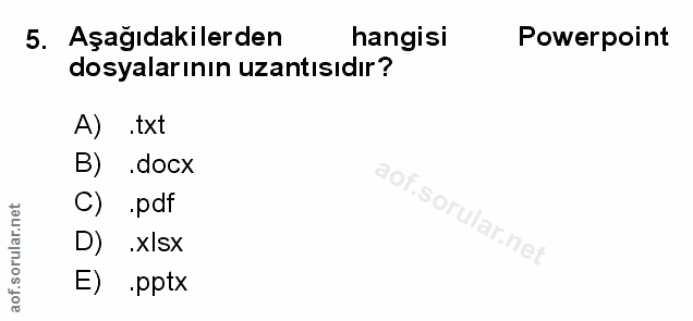 Soru 5