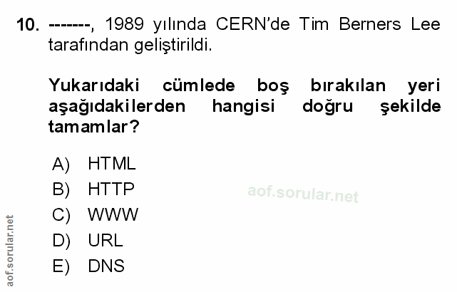 Soru 10