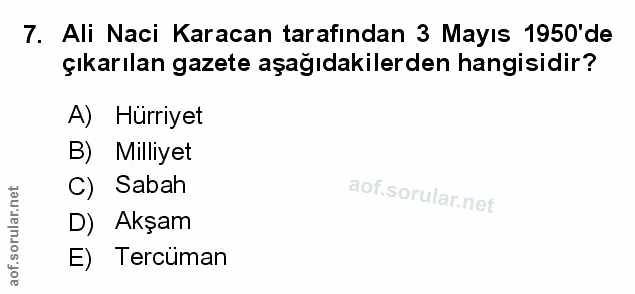 Soru 7