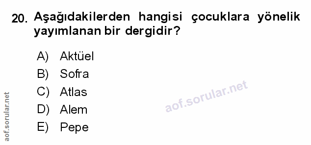 Soru 20