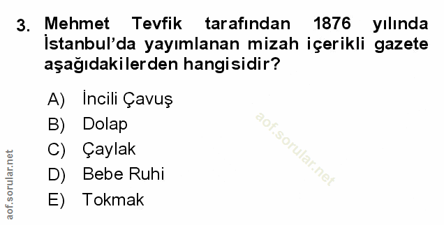 Soru 3