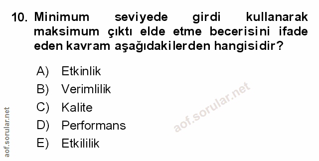 Soru 10