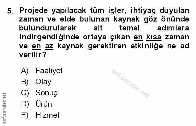 Soru 5