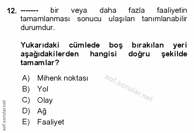 Soru 12