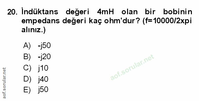 Soru 20
