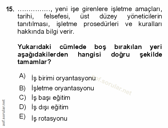 Soru 15