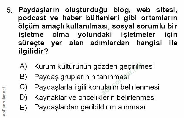 Soru 5