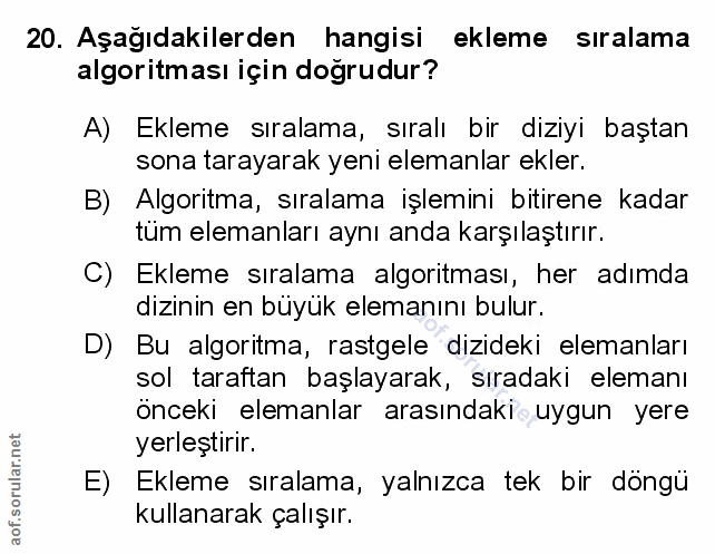 Soru 20