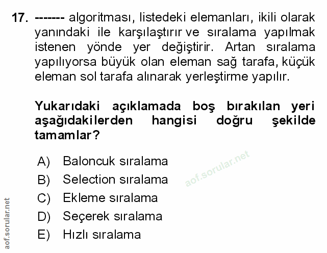Soru 17