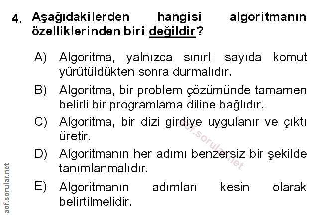 Soru 4