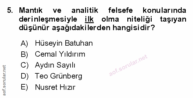 Soru 5