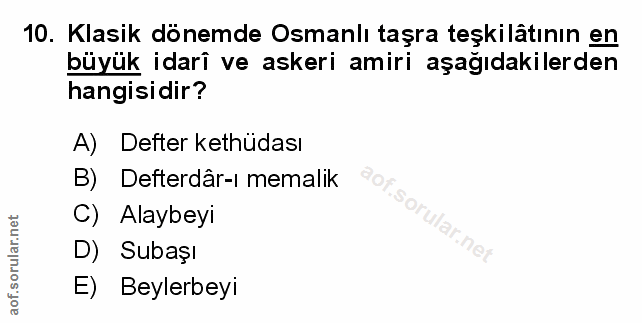 Soru 10