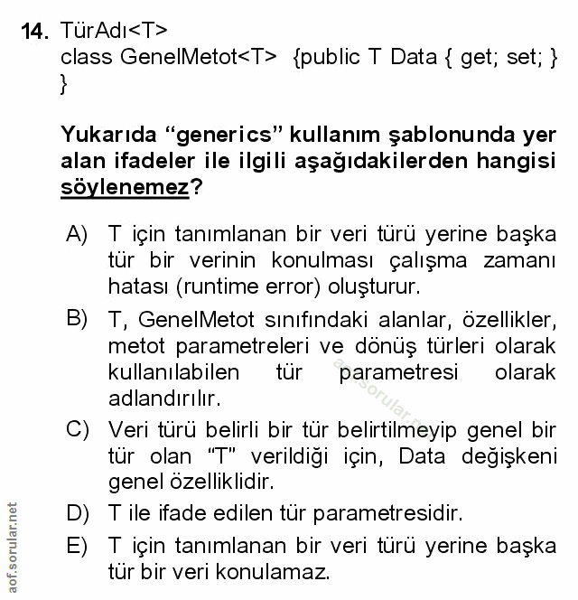 Soru 14