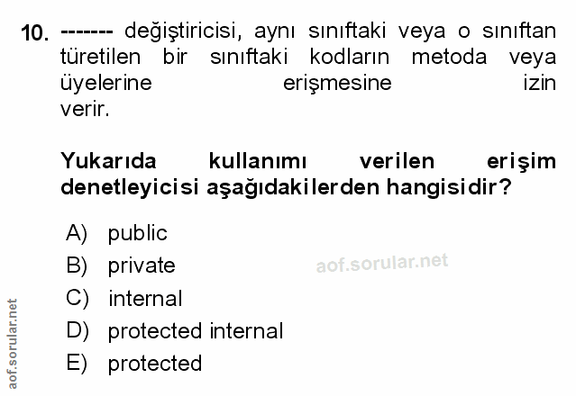 Soru 10