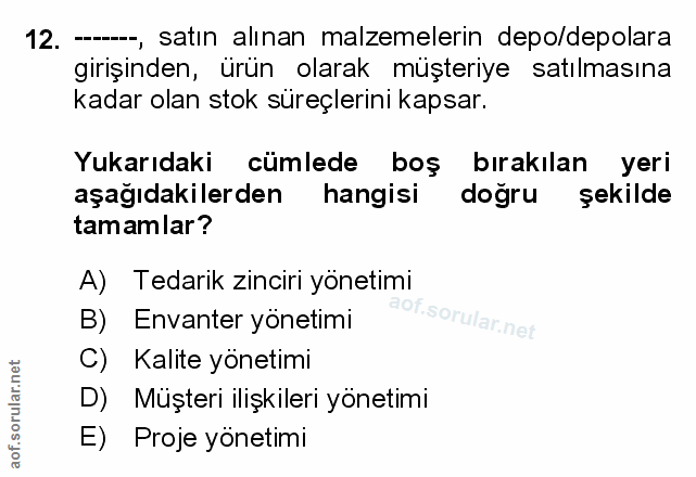 Soru 12
