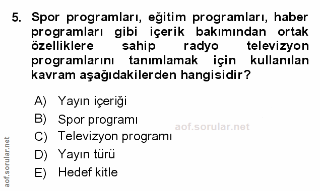 Soru 5