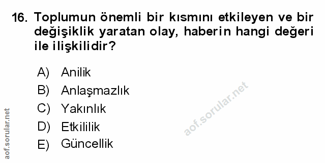 Soru 16